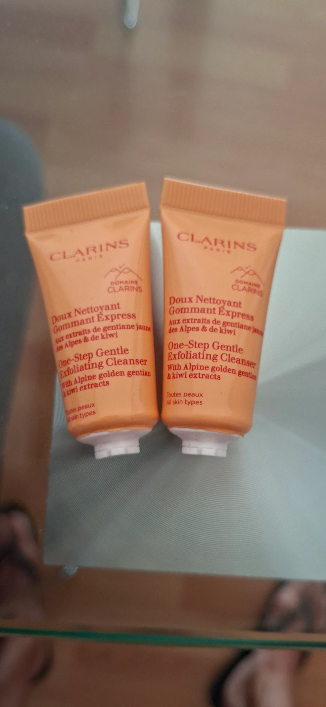 Doux nettoyant gommant express